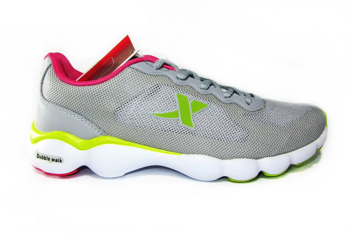 Женские кроссовки XTep Sports Shoes Light grey/Red/White/Green